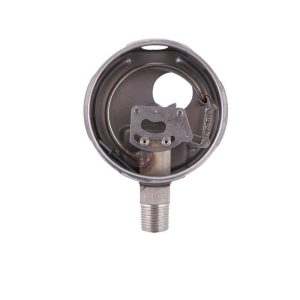 Full Stainless Steel Pressure Gauge Internal Structure 100mm Radial All-Steel Integrated Welded Low-Pressure C-Type Tube