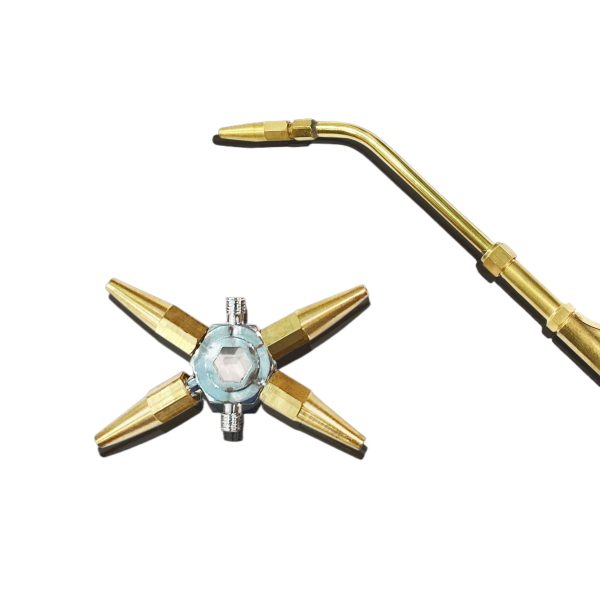 Full Copper Japanese Style Suction Welding Torch Gun - Professional Hardware Welding Tool for Metal Works - Gambar 2