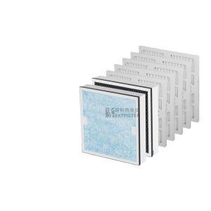 CleanShield HEPA 550 Air Scrubber Filter Kit with Activated Carbon and MERV 10 Pre-Filters for AlorAir Sentinel