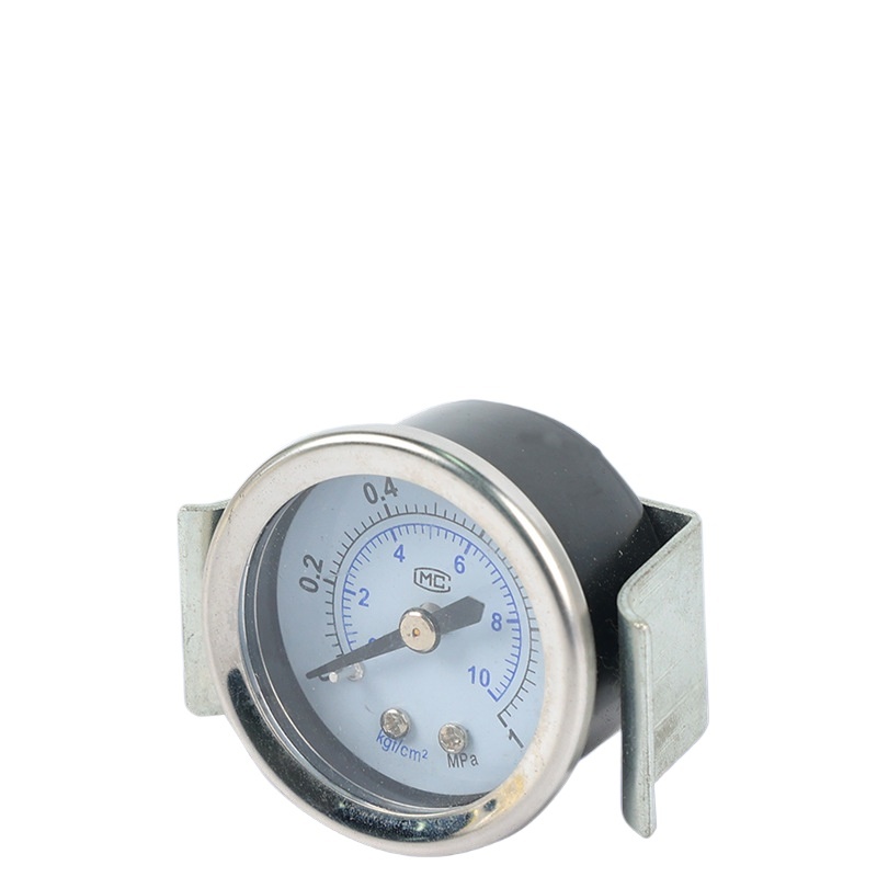 Mounted Pressure Gauge Axial Pressure Gauge Y40 (0-1 MPa) for Pneumatic Experiments Replaces NC-Y40-BP01 - Image 2