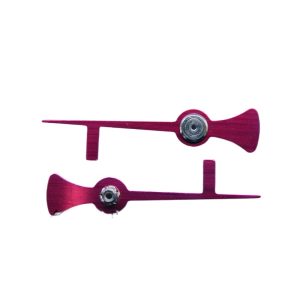 Y60 Memory Pointer (Center Distance 24.1mm, Total Length 35mm, Red) for Pressure Gauges Replaces #1185