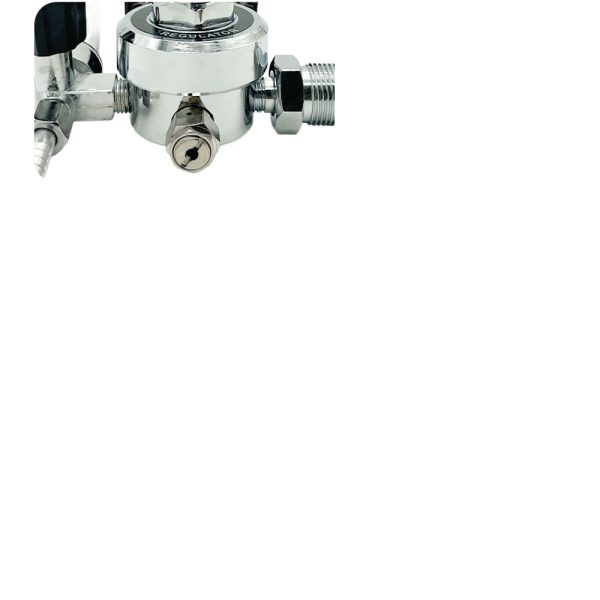 YQAR-73L Argon/CO2 Pressure Reducer Regulator for MIG TIG Welder Flow Meter Gas Bottle Pressure Gauge - Single Stage - รูปภาพ 3