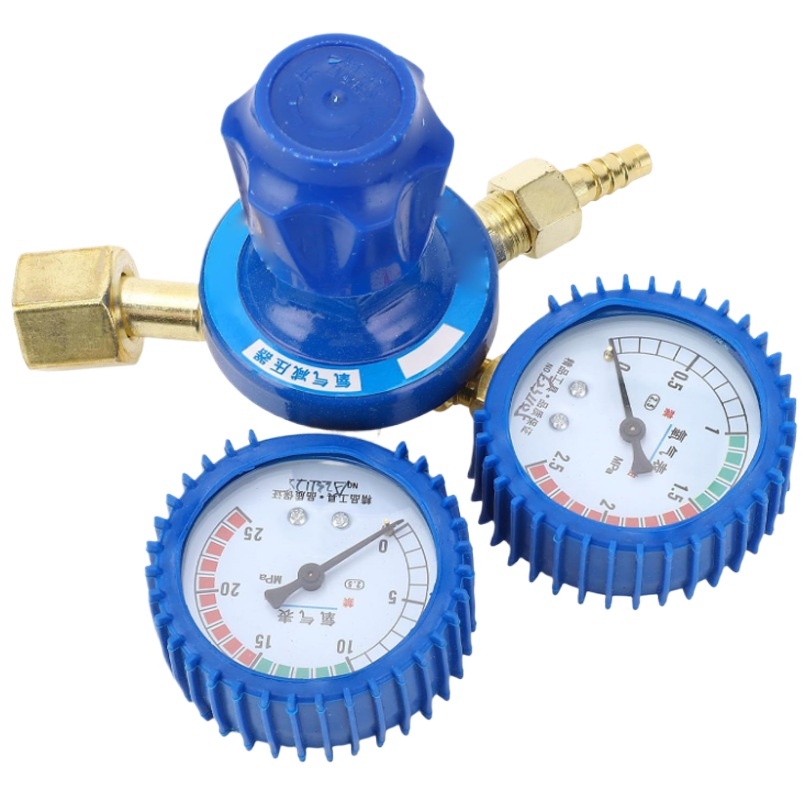 Vibration-Proof Oxygen Pressure Regulator (2.5-25 MPa, 1.25 MPa Outlet, 40-50 m³/h) Double Stage Oxygen Tank Bottle Pressure Reducer for Welding Systems - Image 2
