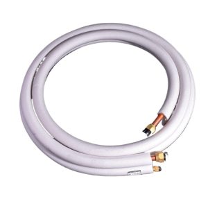Insulated Copper Tubing for Air Conditioner (6.35mm OD + 15.88mm OD) Flexible Copper Aluminum Connection Pipes