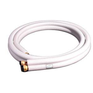 Universal Purpose Air Conditioner Copper Tube Kit (1/2" + 3/4" Diameter) with Pearl Insulation for 5-HP 3-Meter AC Systems, Replaces Standard AC Copper Tube Kits