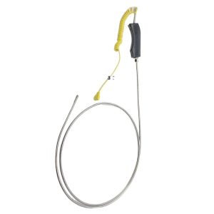Shangyi Instrument Handheld Armored K-Type Thermocouple WRNK-187/191 (5/6mm Diameter, 304/316 Stainless Steel)