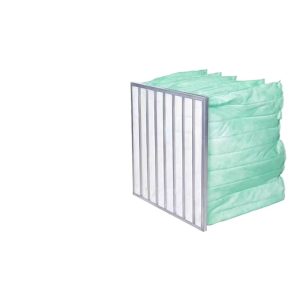 Bag Type Air Filter (F5/F6/F7/F8) with Aluminum Frame - Medium Efficiency HVAC Filter for Central Air Conditioning Systems