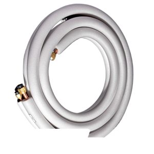 Universal HVAC Copper Pipe Extension (6.35x0.6mm + 9.52x0.6mm) for 1-P空调 Units, High Temperature Resistant, Factory Direct Replace HVAC Copper Connecting Tube