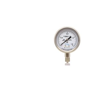 Breidys YNBF60 Stainless Steel Pressure Gauge (0-1.6 MPa, 60mm Diameter) High Precision Shock-Resistant Pressure Gauge for Water and Air Systems