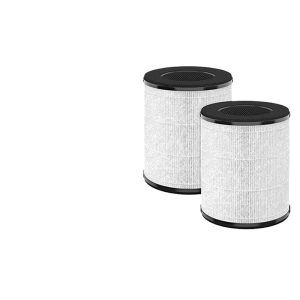 Replacement HEPA Filter (Set of 2) for Tenergy Renair/Living CL-6070A Air Purifier Compatible with Beaba, Tenergy Renair, Tredy TD-1300, Cool-Living CL-0676A