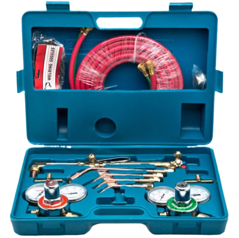 Welding & Brazing Torch Kit with Regulators and Hoses for Oxygen, WQ-01 - Image 4