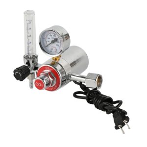 CO2 Flowmeter Regulator with Heater (110V 120W) for Welding