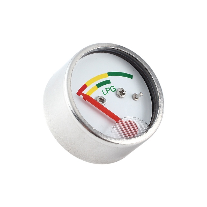 Y30 Round LPG Gas Pressure Gauge for Gas Tanks, Pressure Reducing Valves, and Gas Cylinders - Direct Pressure Measurement for Regulators and Cylinders - Image 2