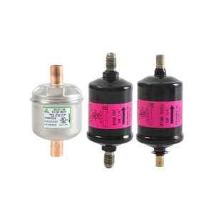 SANHUA Liquid Line Filter Drier with 1/4" SAE and ODF Connections, DTGM 023s, DTGB 032, DTGB 032s for HVAC Systems, Replaces DTG-M02030-901, DTG-B03024-901, DTG-B03020-901