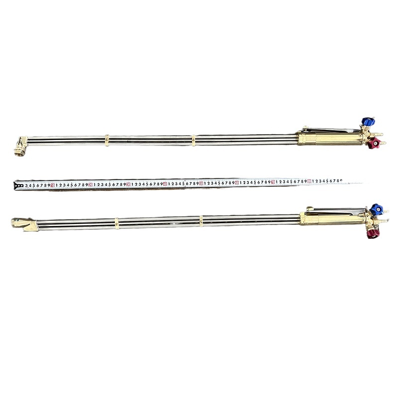 CBM-TECH British Type 250 Extended Cutting Torch, Brass Propane Acetylene Gas Welding and Cutting Tool, Portable Industrial Grade - Image 2
