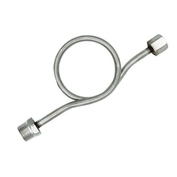 Stainless Steel Pressure Gauge Buffer Tube M14*1.5 M20*1.5 Coiled Syphon Tube for HVAC Systems - Изображение 2