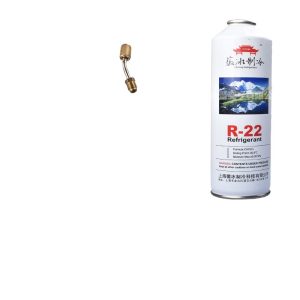 Huibing Refrigeration R-22 Refrigerant Home AC Kit (with R-22 Freon, Fluorine Double Tube, Universal Bottle Opener, Fluorinator, Male to Female Adapter)