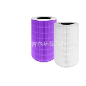 HEPA Air Purifier Filter (Purple/White) for Xiaomi Y600 AC-MD2-SC, Replaces Y600/AC-MD2-SC