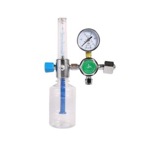 Oxygen Cylinder Pressure Reducer Flow Meter Regulator YX-11 with Pressure Gauge and Humidifier for Oxygen Inhaler