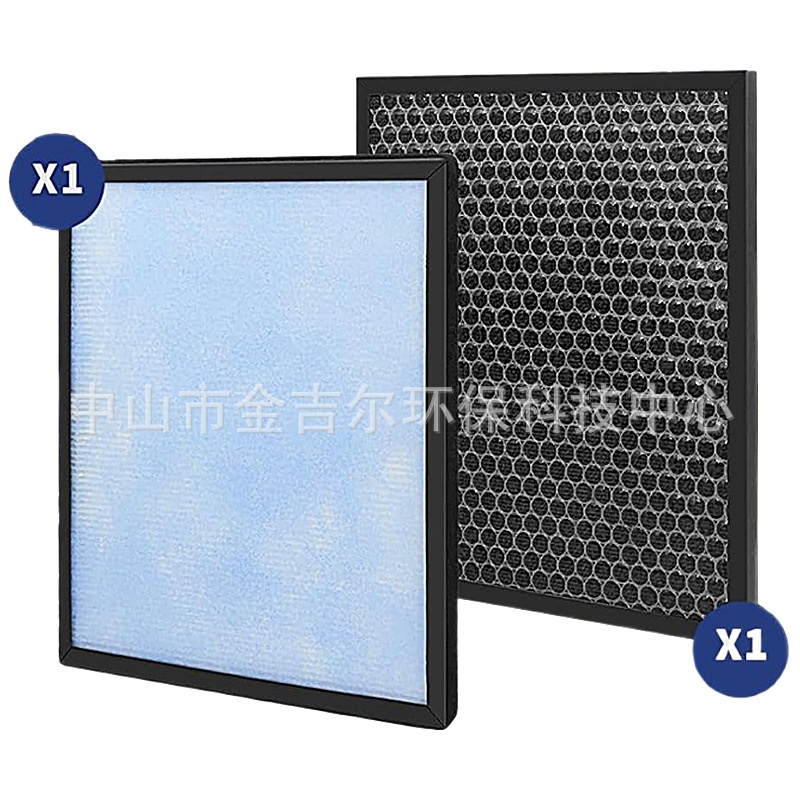 HEPA Air Purifier Filter Replacement with Activated Carbon Layer for HATHASPACE HSP001 - Image 3