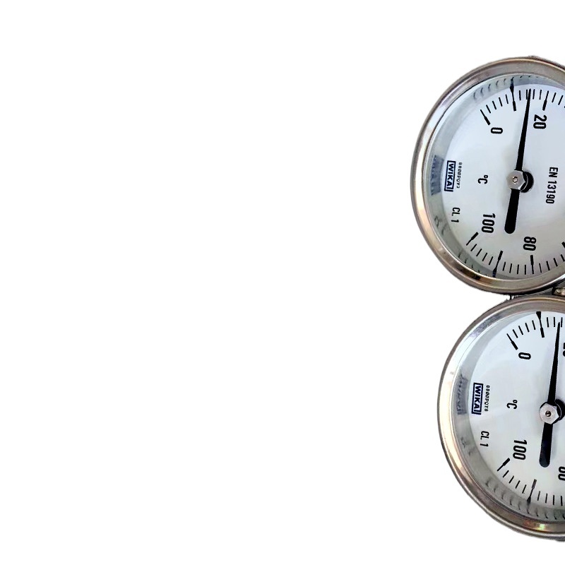 WIKA Bimetal Thermometer A52/R52 Type with 0-200°C and 0-500°C Range, EN 13190 Standard, for Industrial HVAC Systems, Replaces Old Bimetal Gauges - Image 3