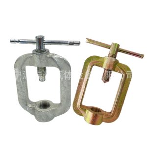 Cast Iron Acetylene Meter Fence & Pressure Reducer Adapter | W20*2, W22*2 Threaded Gas Cylinder Connector | Workshop Essential Regulator Accessories