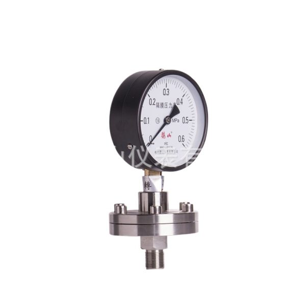 Threaded Diaphragm Pressure Gauge YPF100ML (100mm, -0.1 to 0.6 MPa, 1.6 Accuracy) for Industrial Applications - Gambar 2