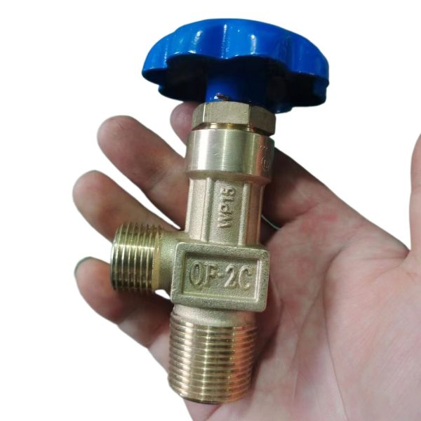 Oxygen Cylinder Valve QF-2C WP15 Brass for Gas Regulators