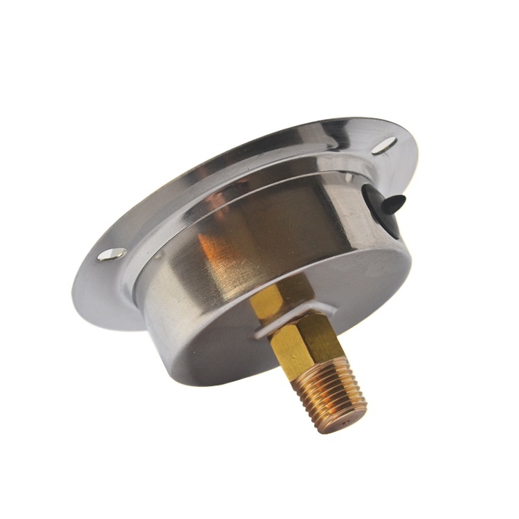 Full Stainless Steel Axial Oil-Filled Pressure Gauge YBN60ZT (0-1.6MPa, 60mm Diameter, 2.5 Accuracy) for HVAC Systems - Image 3