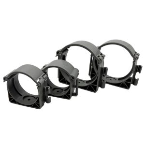 Fresh Air System PE Pipe Fixed Clamp (75mm, 110mm, 160mm) D-Type Corrugated Duct Support for HVAC Ducting