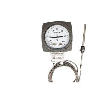 Pressure Type Temperature Controller WTZK-02 (AC 240V 3A, K1=55℃ K2=80℃) for Transformer Oil Temperature