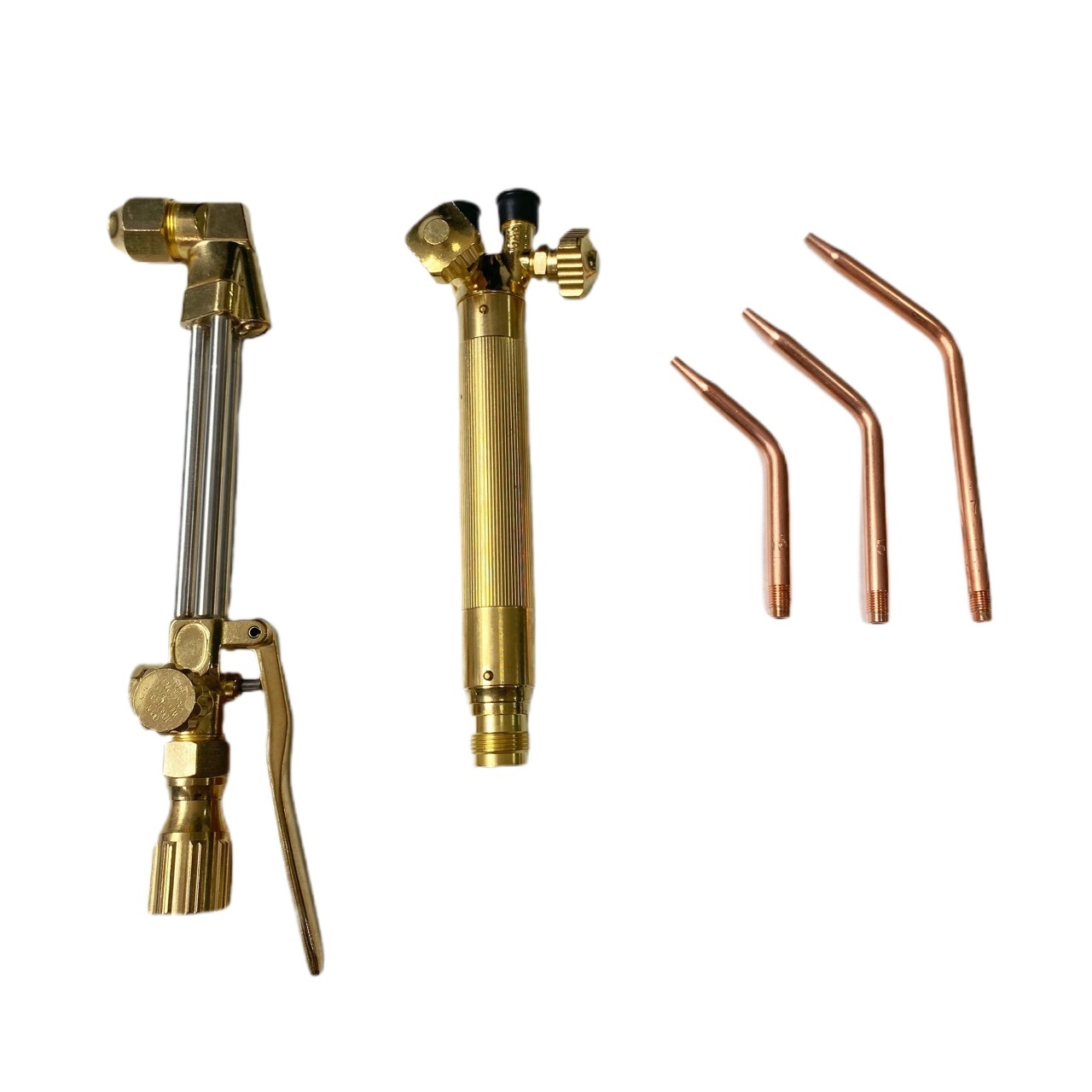 American Style Oxy-Acetylene Welding Cutting Torch Kit with Pressure Gauges & Hoses for Multi-purpose Oxy-Fuel Welding, Brazing & Cutting - Image 3