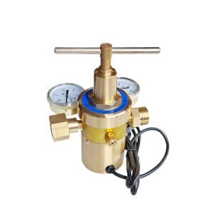 Dual-Stage CO2 Electric Heating Pressure Reducer YQTG-286 with 33*2 Thread for CO2 Regulation