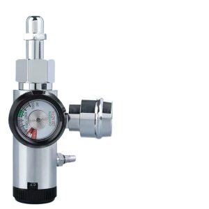 CGA540 Oxygen Regulator (0-3000 PSI, 0.2 Rated Flow) with Universal Terminal for Oxygen Cylinders Respiratory Anesthetics