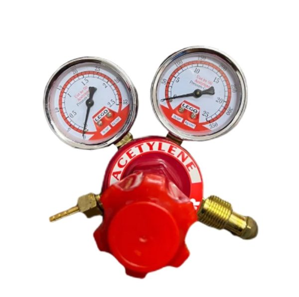 Adjustable Oxygen Pressure Regulator with Dual Gauges (0-3500 PSI) for Welding & Cutting Systems, Replaces LEGO WQ-001 Regulators - รูปภาพ 3