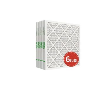 Panel Air Filter 20x20x1 inches MERV 13 (6 Pack) for HVAC/AC/Furnace compatible with TopWell HVAC systems