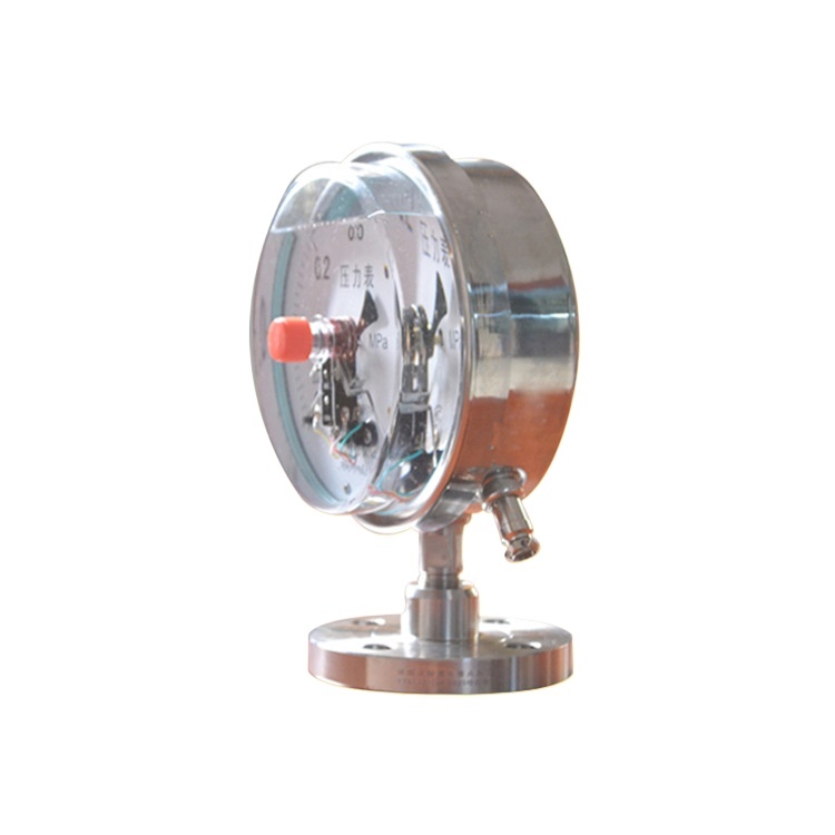 Membrane Pressure Gauge Stainless Steel Vibration-proof Electrical Contact Pressure Gauge YNBX150MF (0-0.6 MPa, 1.6 Accuracy, 150mm Dial) - Image 2
