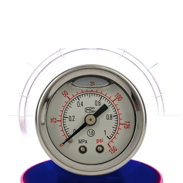 YN60Z Stainless Steel Pressure Gauge (0-140 PSI, 0-10 Bar, DN60) for Water Pipe, Pump, and Hydraulic Systems - รูปภาพ 2
