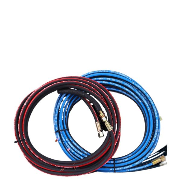 Welding and Cutting Oxygen Acetylene Hose (Three-Layer Two-Line Dual Color) for Industrial Welding, Construction, Factory Maintenance, Outdoor Operations, Steel Plant, Shipyard