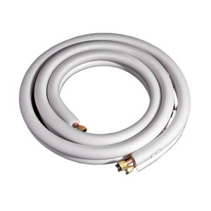 3-Meter Thickened Pure Copper AC Refrigerant Line Set 6.35*0.6/9.52*0.6mm for 1P Inverter Air Conditioners, Compatible with Theodoor and I Love Rex HVAC Systems