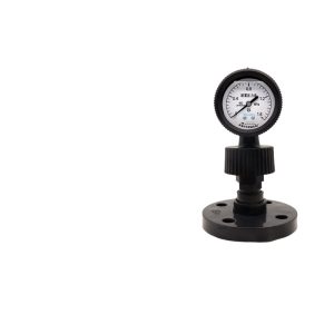Breidys YPP60DN32 PP Diaphragm Pressure Gauge (0-1.6 MPa) for Acid-Base Corrosion Resistant Water Treatment Systems