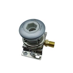 Wall-Mounted Oxygen Flow Meter Terminal Unit (O2 Sauerstoff) with Brass Connection for Medical Gas Systems