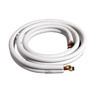 Embossed Cotton Insulated Pure Copper-Aluminum Refrigeration Connection Pipe (6.35*0.6/9.52*0.6) for Daikin 1P Fixed-Frequency AC, Factory Direct Wholesale