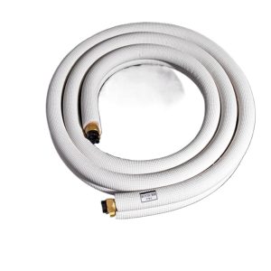 Universal White Insulated Copper Pipe Air Conditioner Extension Tube (6.35*0.6+12.7*0.6) for HVAC Systems