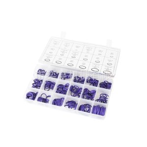 18 Grid HVAC O-Ring Seal Assortment Kit 6.2mm-17.17mm (ID) for Car AC Systems