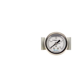 Breidys YNBF40ZV Stainless Steel Pressure Gauge (0-1.6 MPa, 40mm Dial, Axial Mount) for Pneumatic Systems & High-Pressure Cleaners