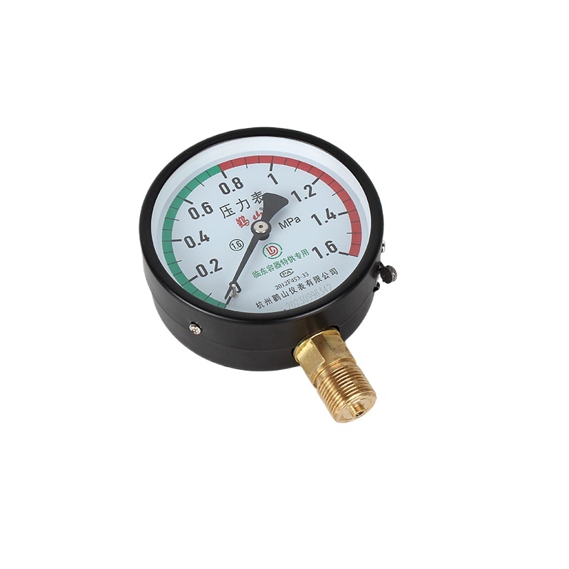 General Pressure Gauge Y100 (0-1.6MPa, 100mm Dial, 1.6 Accuracy) for Lindong Air Storage Tanks, Replaces 2012F453-33 - Image 3