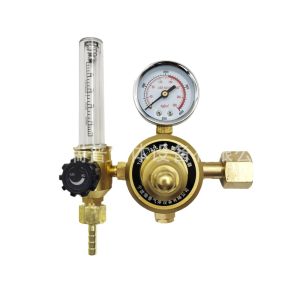 Argon CO2 Gas Pressure Regulator Flowmeter YQAR-731L Single-Stage Reducer for Welding Gas Saving