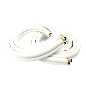 Pre-filled Copper Air Conditioner Refrigeration Pipe Set (6.35x0.6mm/9.52x0.6mm) for 1HP AC Unit