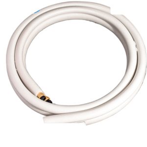 Copper Refrigeration Tube Insulation Kit with Nuts (12.7mm OD & 19.05mm OD) for HVAC Systems, 5HP Cabinet Air Conditioners